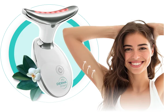 The MyoGlow handheld device with red light therapy